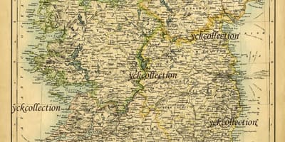 Античкиот карта на ирска