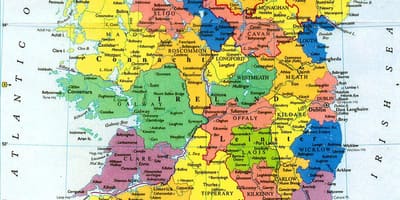 Голем ѕид карта на ирска